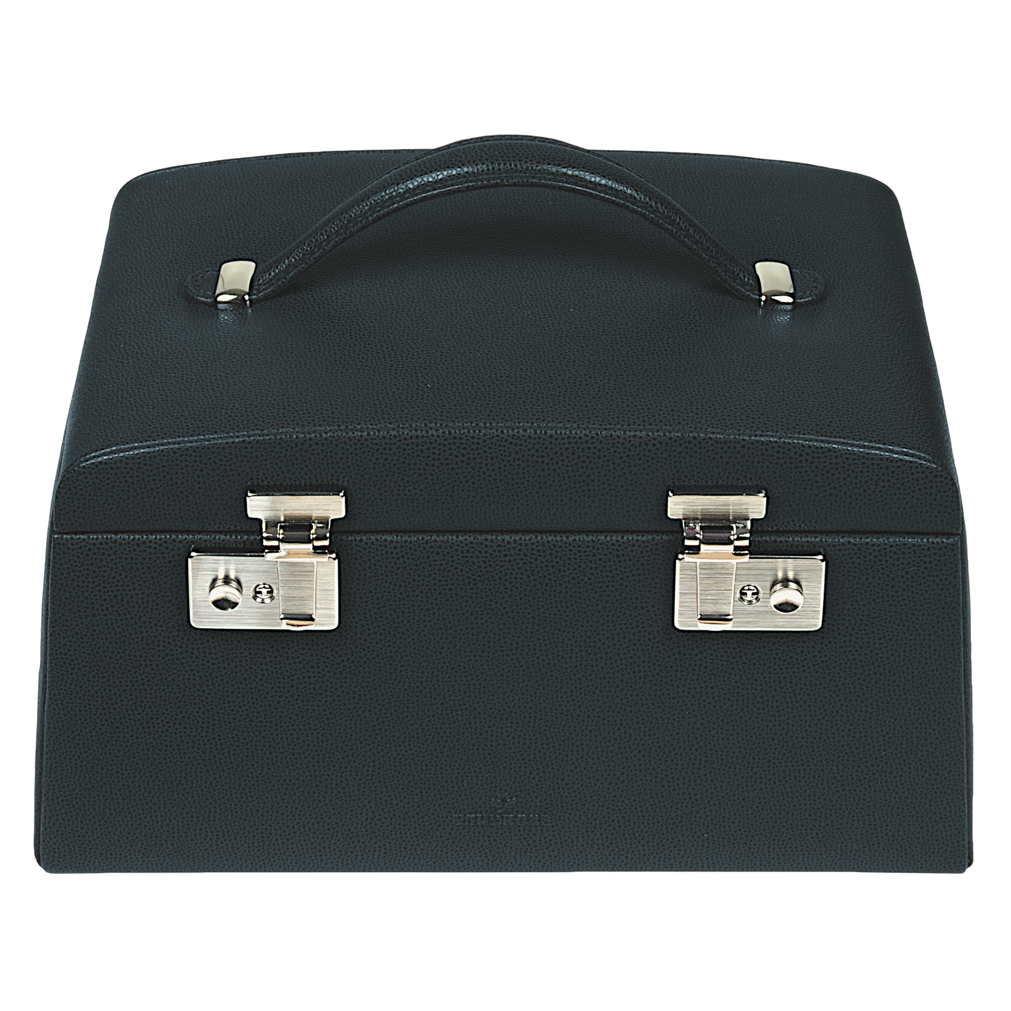 Joyero Beluga / negro (cuero)
