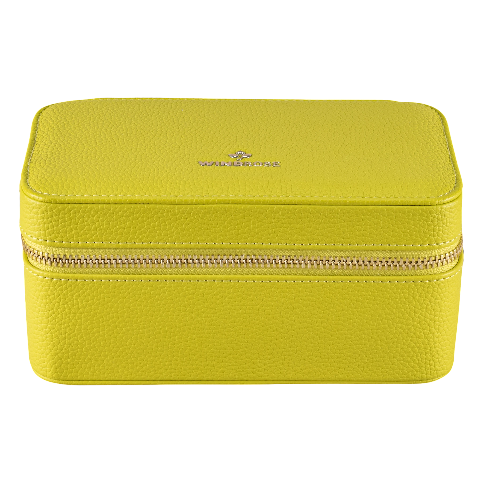 Watch case with zipper Aurora / lime