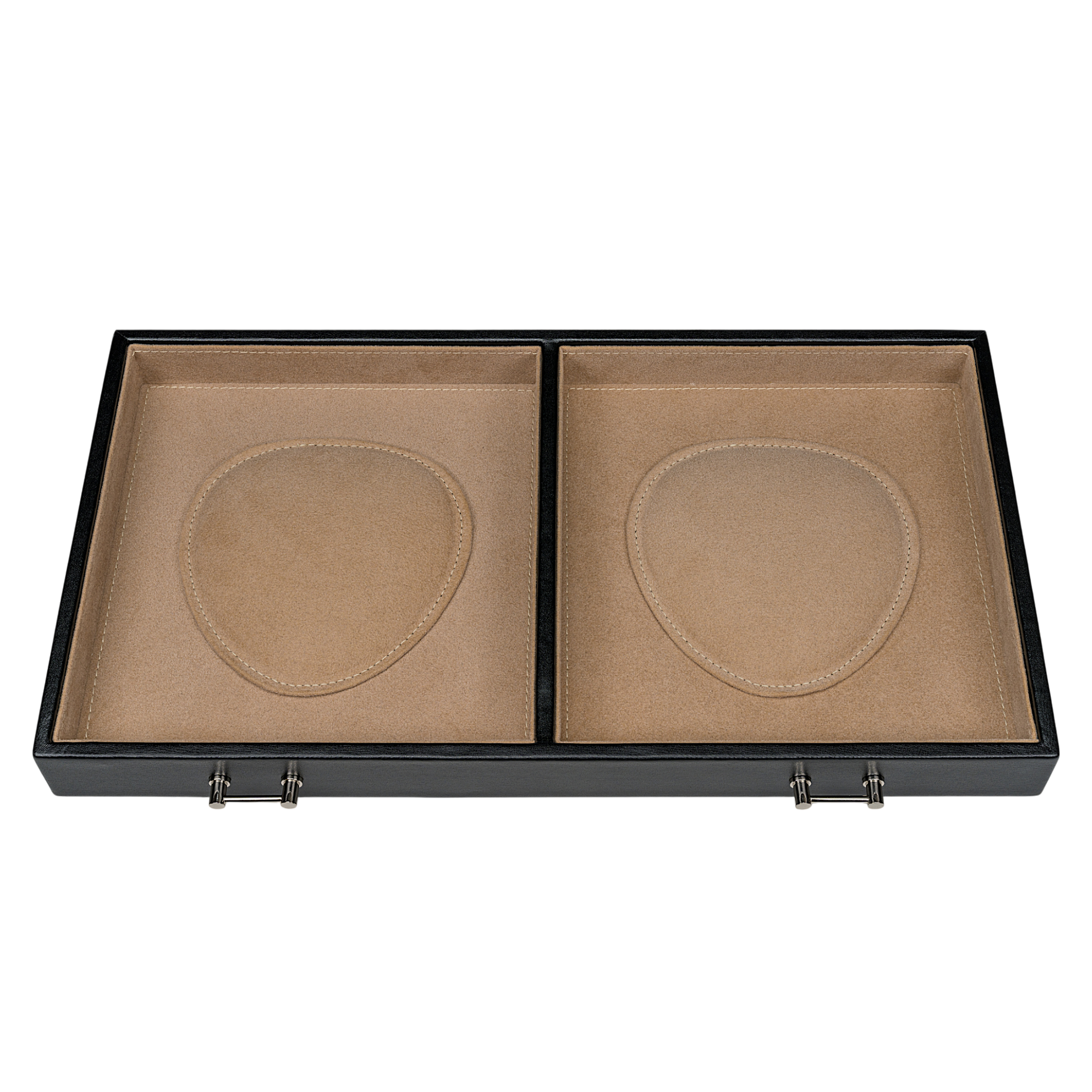 Joyero/reloj Ambiance / negro (cuero)