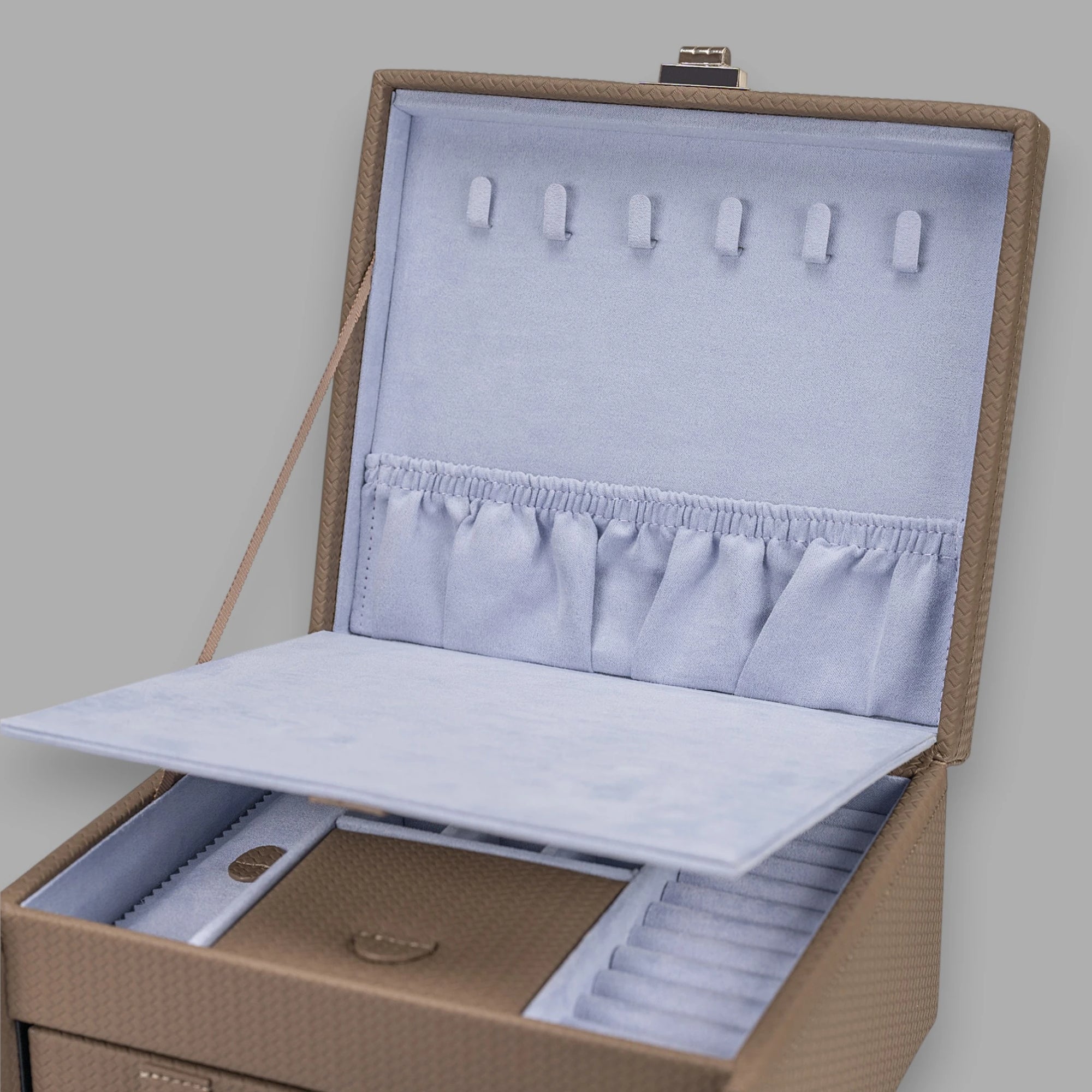 Jewelry case M with insert Corbello / mocca
