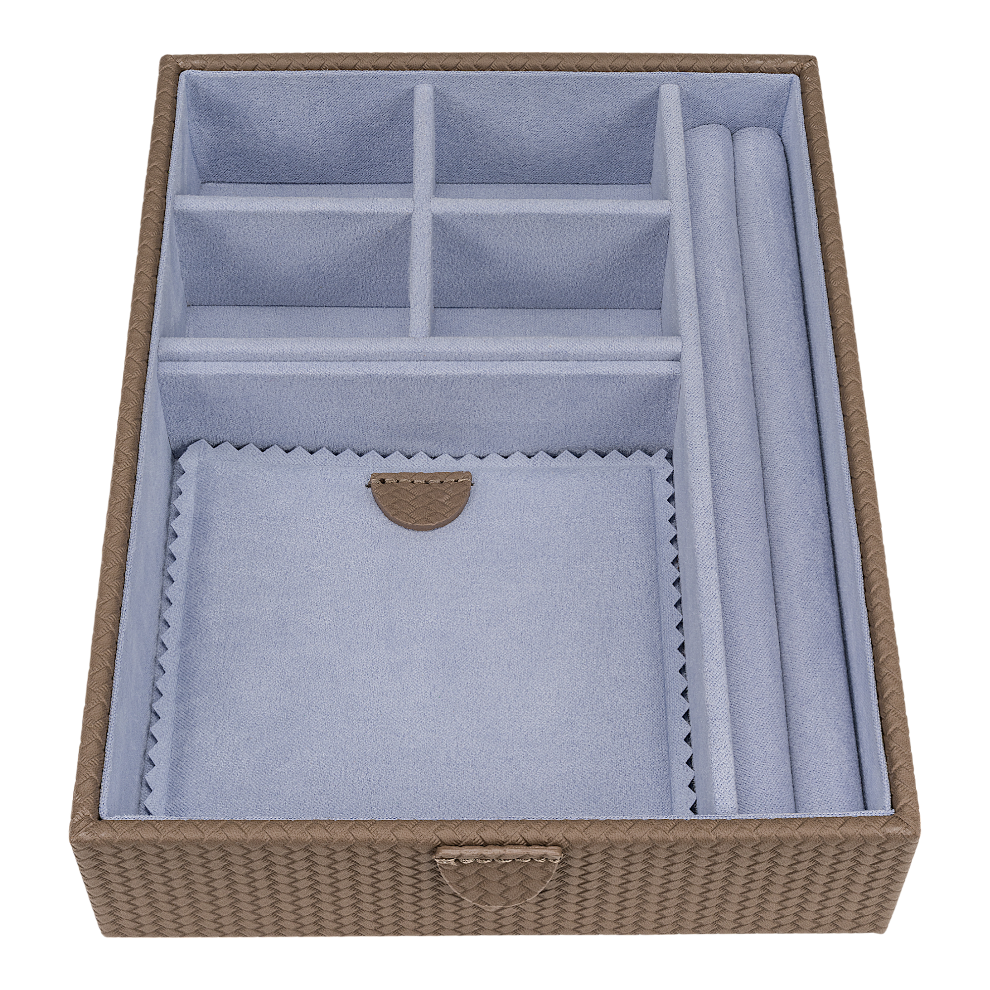 Jewelry case L with insert Corbello / mocca
