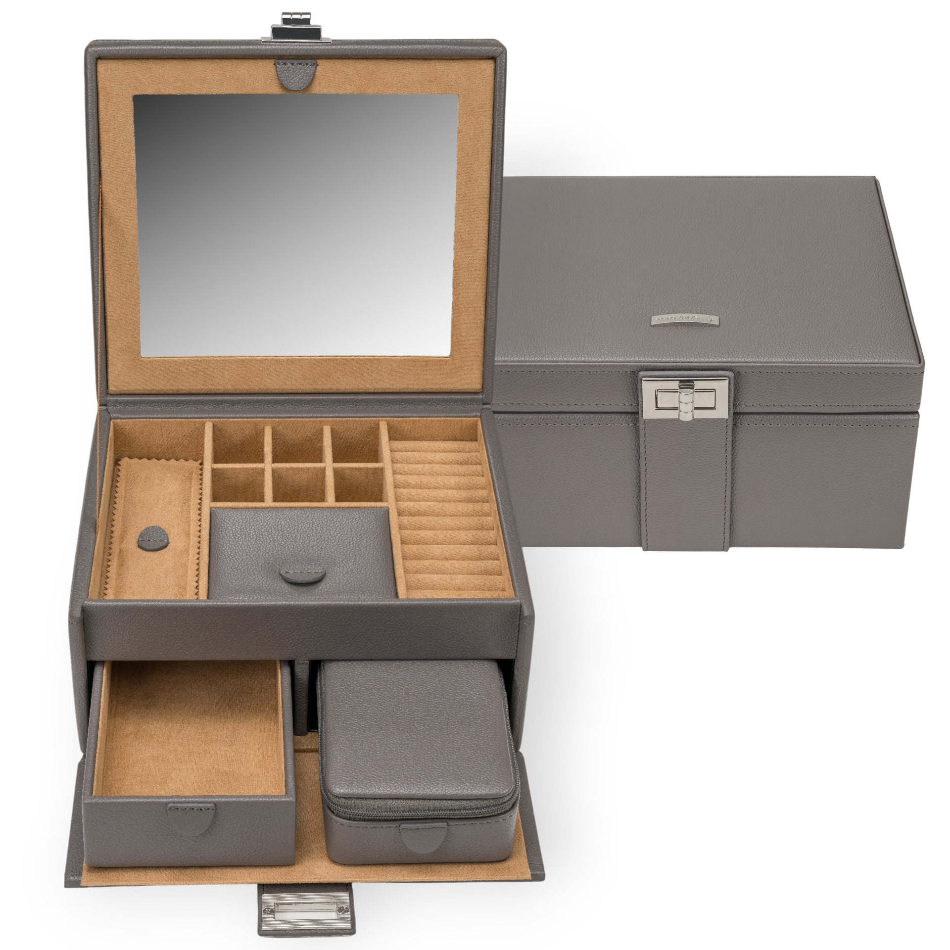 Jewelry case M with insert Marvella / ash – Windrose | Offizieller