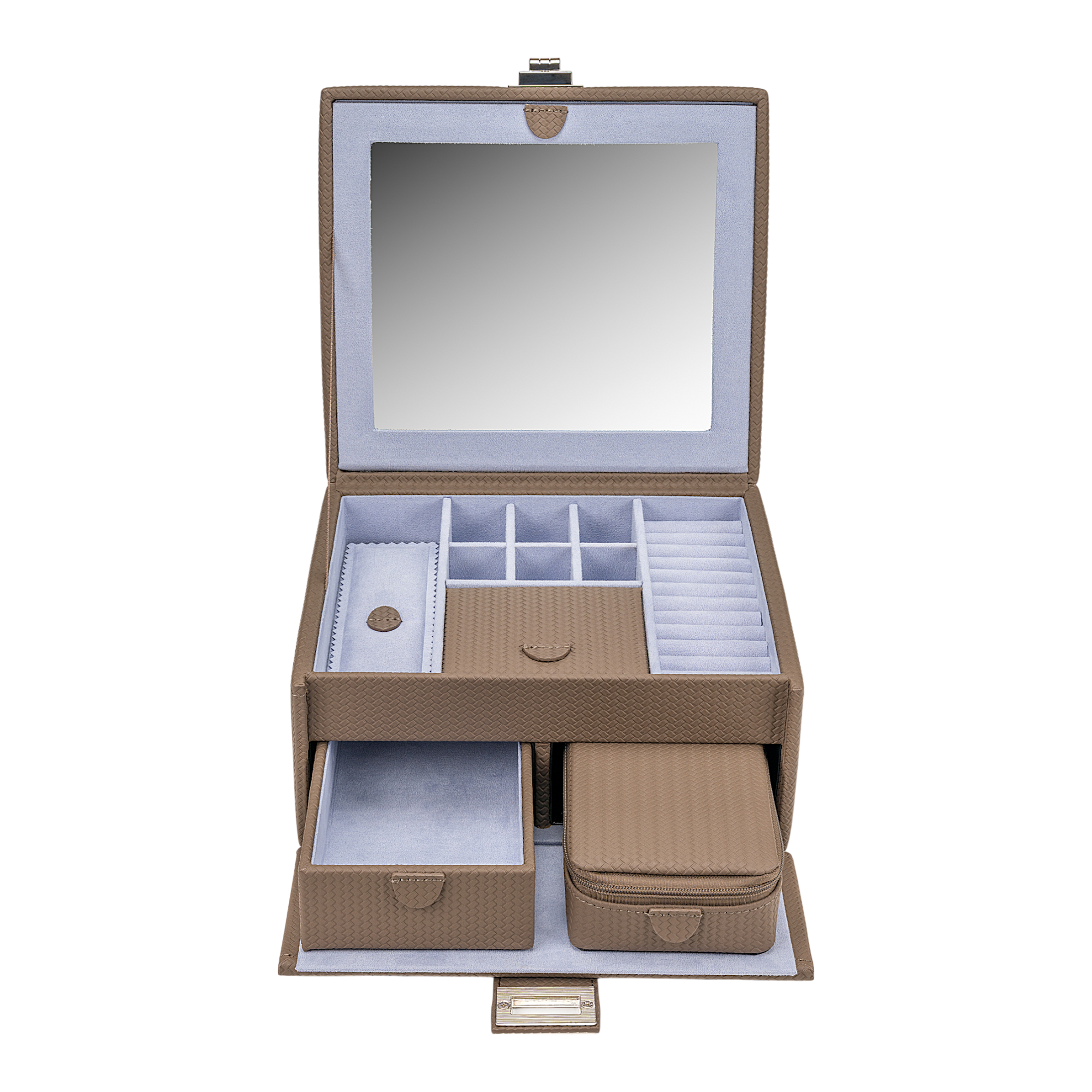 Jewelry case M with insert Corbello / mocca